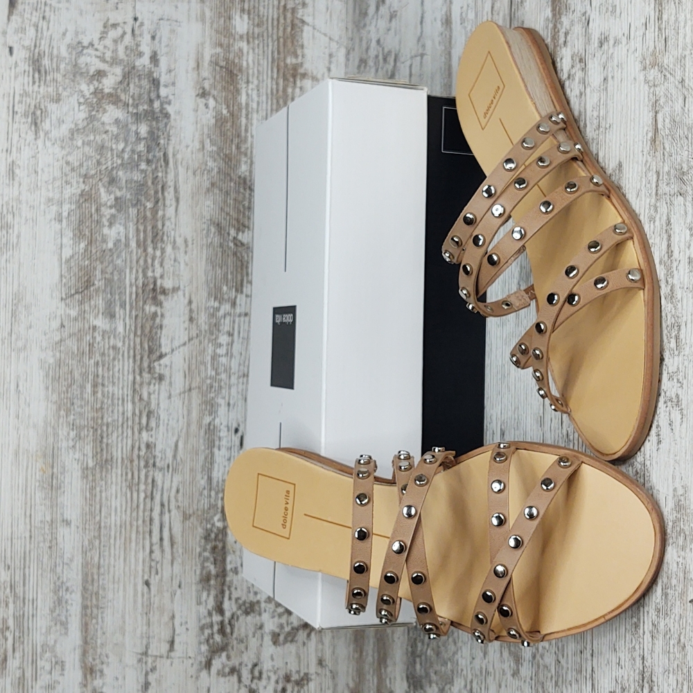 🟪NIB Dolce Vita Pinta Cafe Studded Strappy Slide Sandal